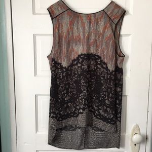 Daniel Rainn sleeveless high-low cami tank L